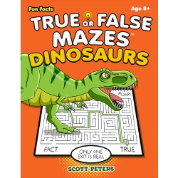 True or False Mazes Dinosaurs